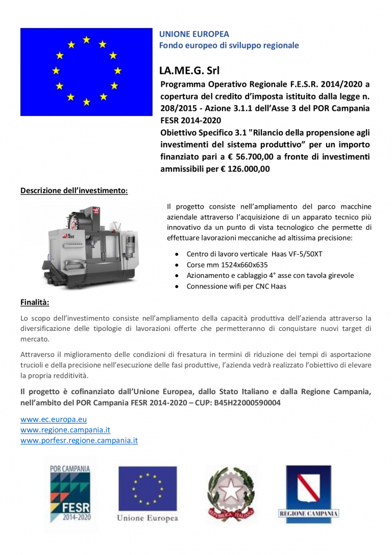 - Fondi Europei
